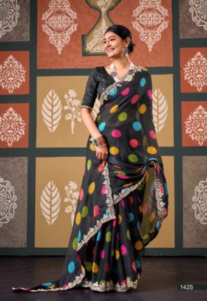 Chiffon saree