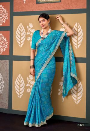 Chiffon saree