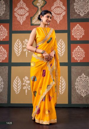 Chiffon saree