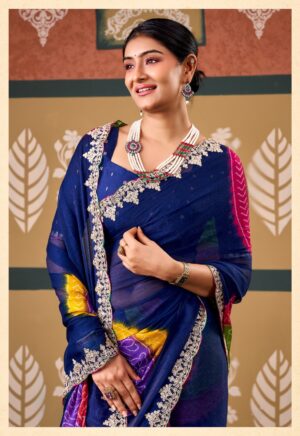 Chiffon saree