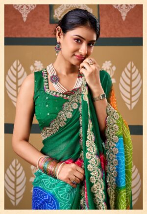 Chiffon saree