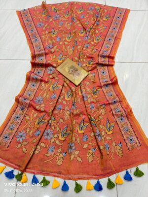 Stitch saree