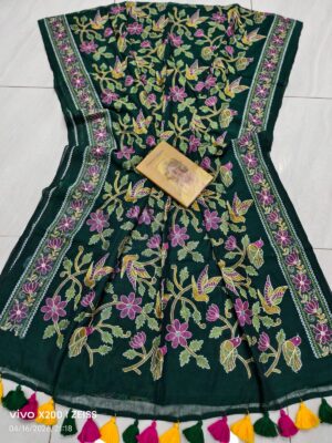 Stitch saree
